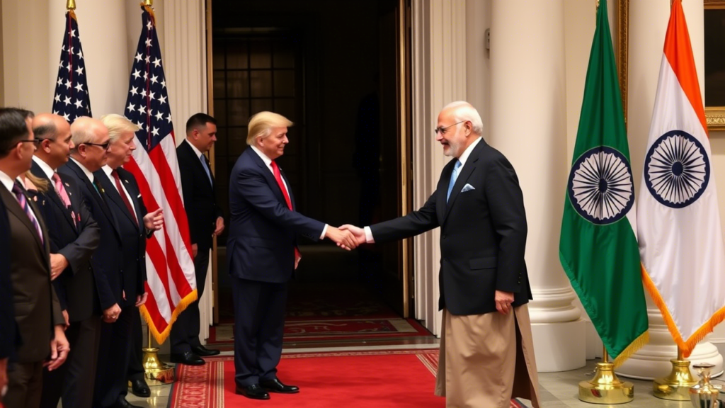 trump and modi